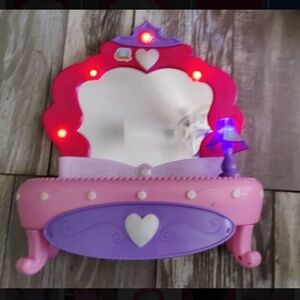 Little Girls Light Up Musical Princess Vanity Toy